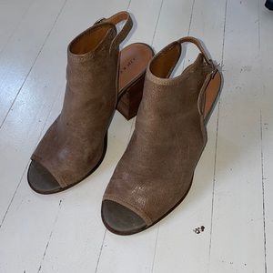 Lucky Brand bootie heels